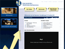 Tablet Screenshot of bvt-treuhand.ch